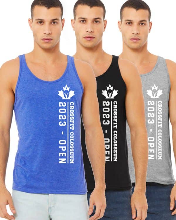 Crossfit-Open-2023 Unisex Jersey Tank Group photo