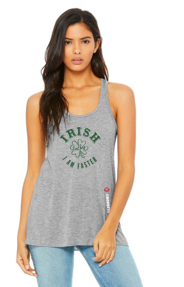Lucky Irish Grey ladies tank top